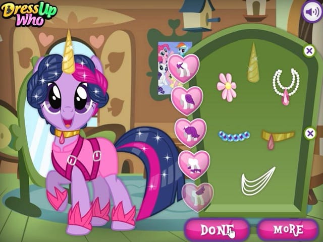 My Little Pony Hair Salon Gra Online Gry Pomu