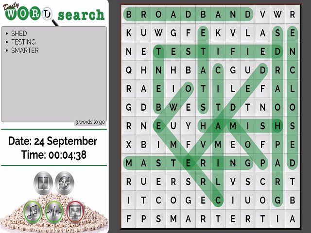 DAILY WORD SEARCH gra online | Gry POMU