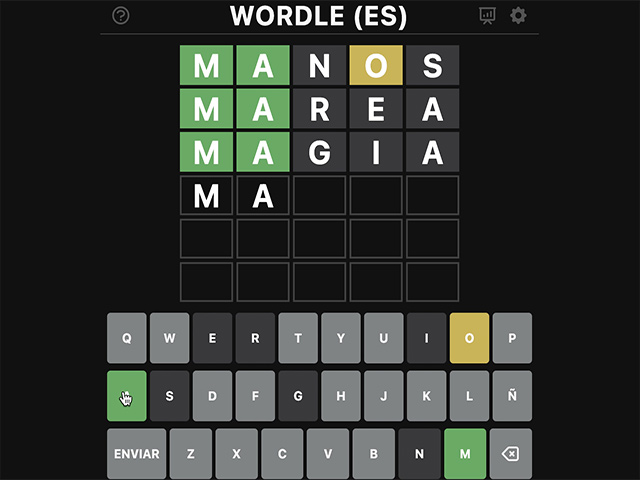 WORDLE ESPAÑOL gra online Gry POMU